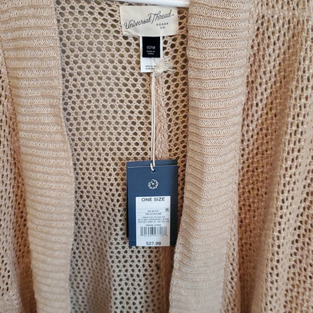 Nwt Universal thread kimono ruana cardigan - Picture 3 of 7